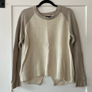 Madewell two toned sweater